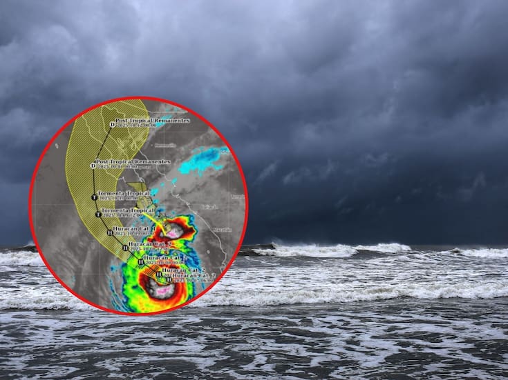 Huracán Priscilla ya es categoría 2 y está muy cerca de Cabo San Lucas; alcanza vientos de 195 km/h