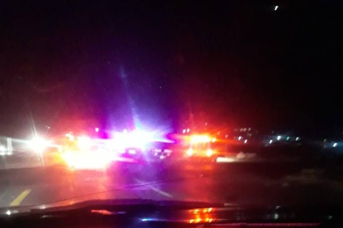 Cinco lesionados en fuerte accidente en Valle de Las Palmas