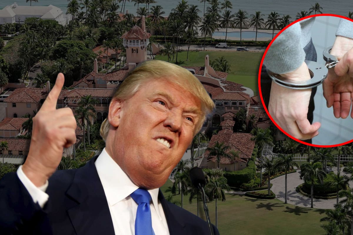 Hombre termina arrestado por invadir propiedad de Trump en Florida al querer casarse con la nieta de este