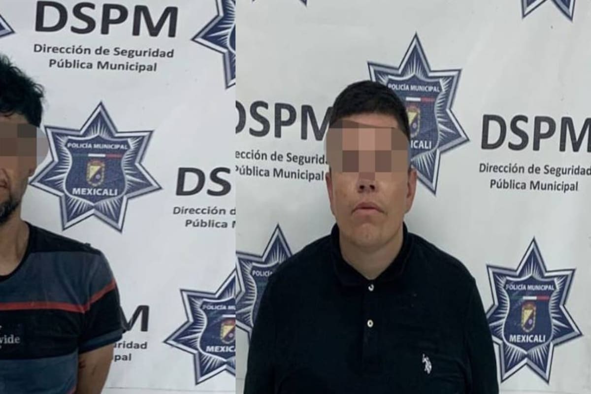 Riña en vía pública deja a dos sujetos con lesiones y detenidos