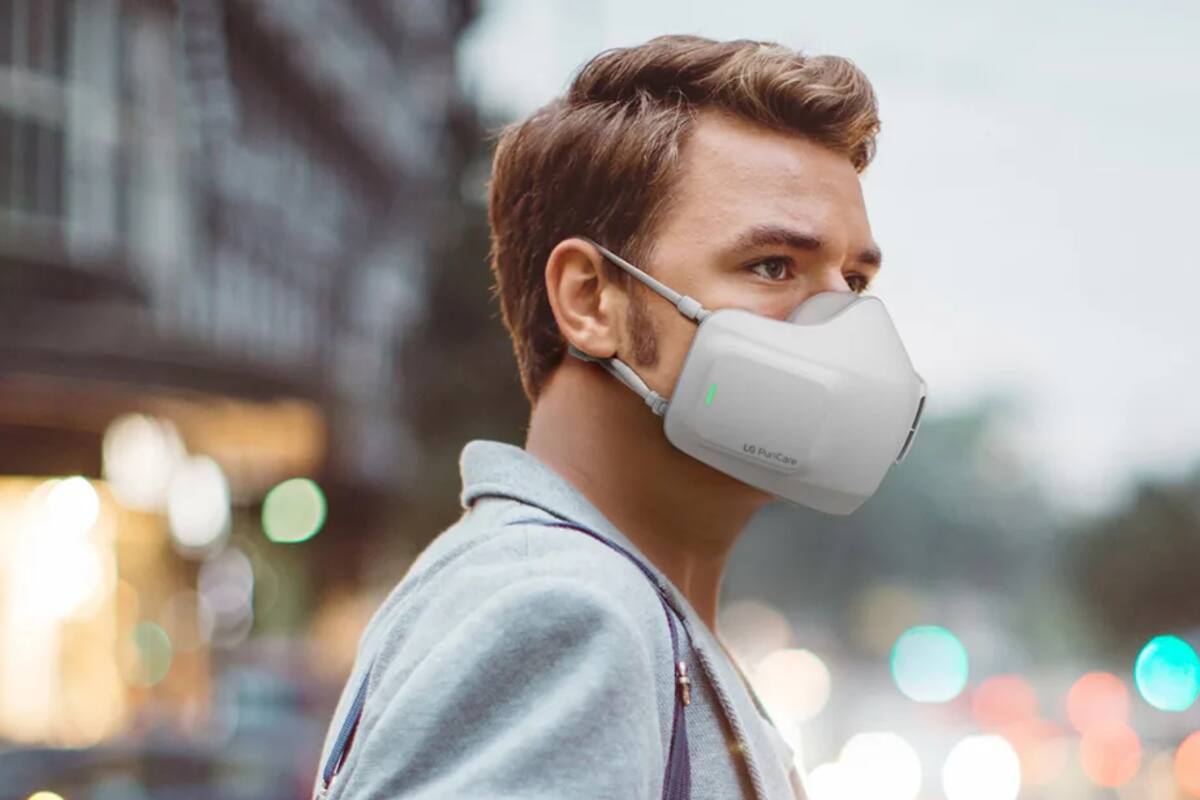 LG presentó su purificador de aire portátil