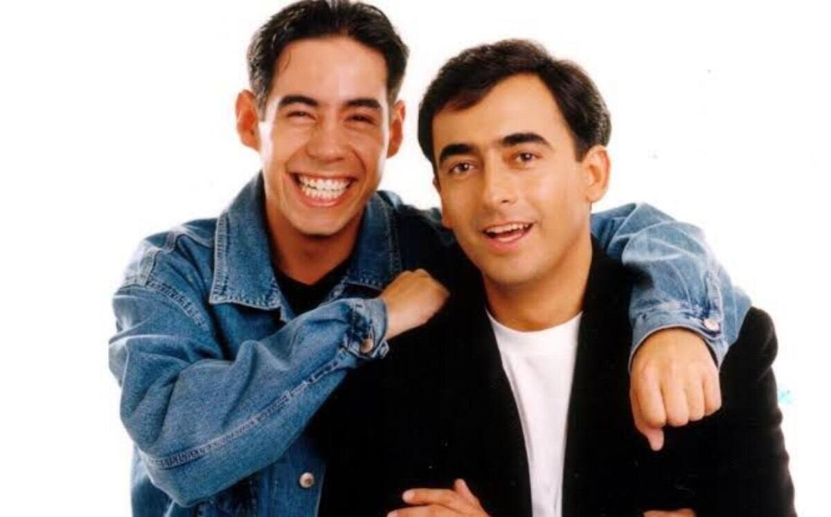 Yordi Rosado y Adal Ramones