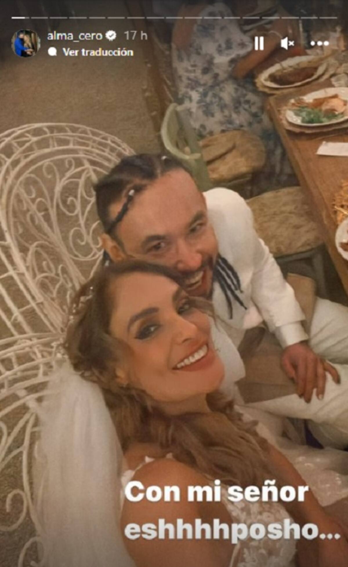 ¡Alma Cero se casó con Enrique Orozco!