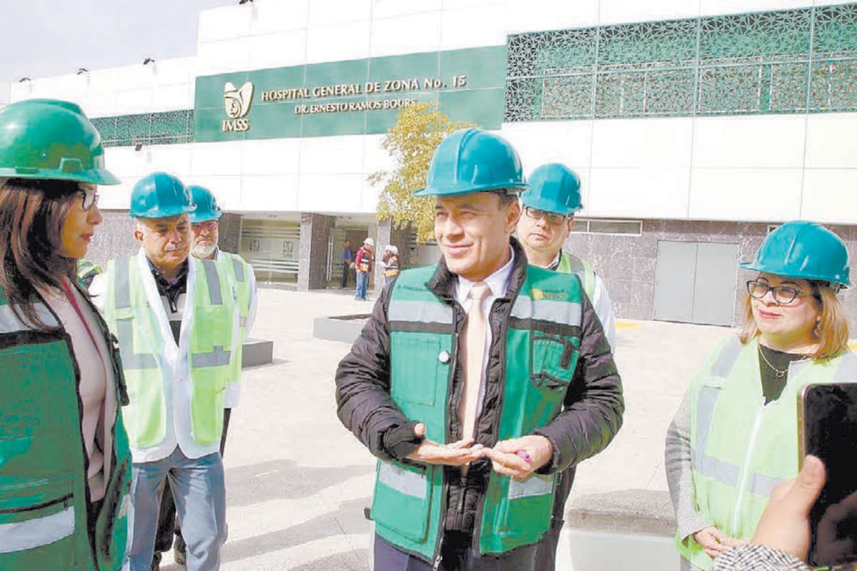 Reporta Gobernador Durazo avance en transformación de nuevo hospital universitario