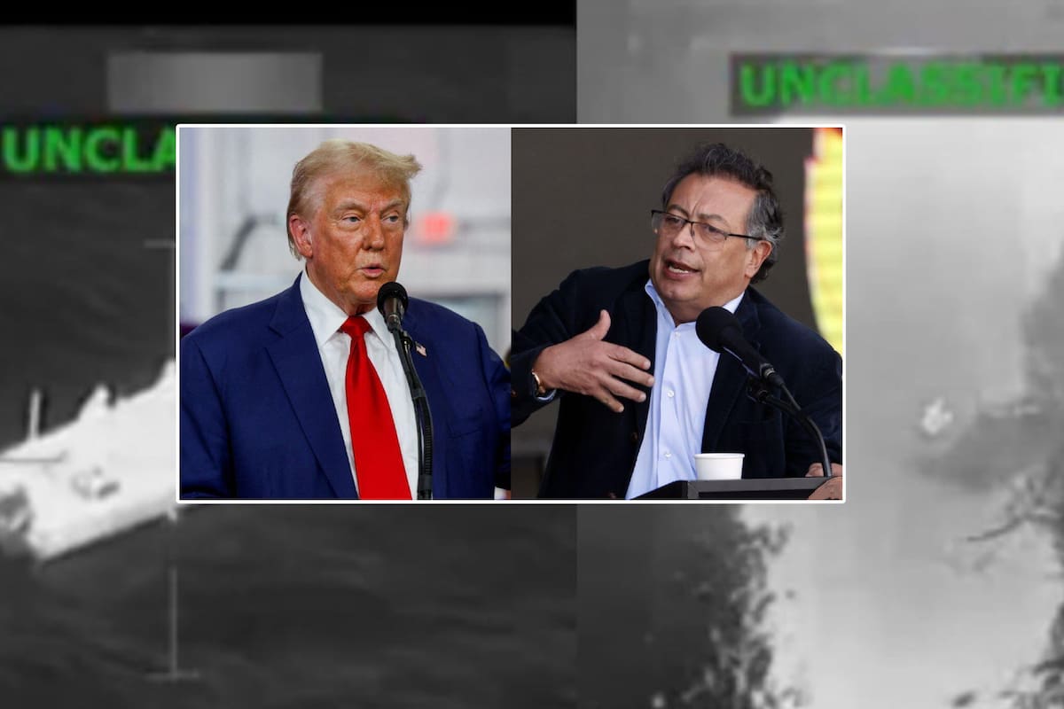 Mientras Trump sigue atacando narcolanchas y ahora puso la mira en Gustavo Petro y Colombia, el presidente colombiano negó que las embarcaciones que atacó cerca de su país fueran de cocaína, señala que son de mariguana resaltando que esa sustancia es legal en muchos estados de EEUU