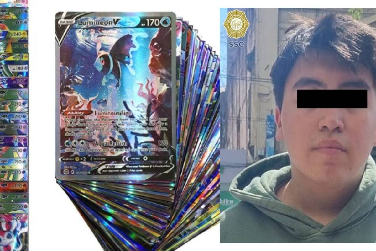 Joven roba tarjetas de anime valoradas en 20 mil pesos en una tienda en CDMX