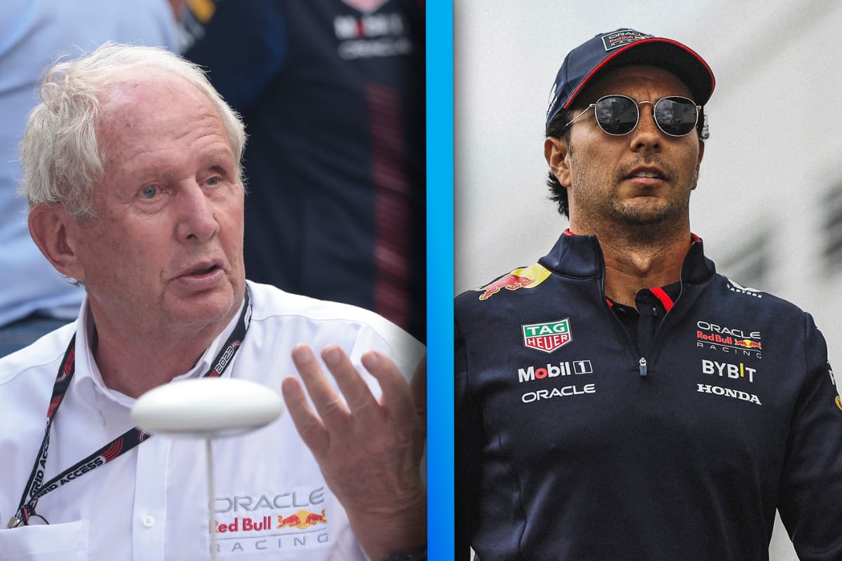 Helmut Marko vuelve a menospreciar el paso de ‘Checo’ Pérez por Red Bull al elogiar a Yuki Tsunoda
