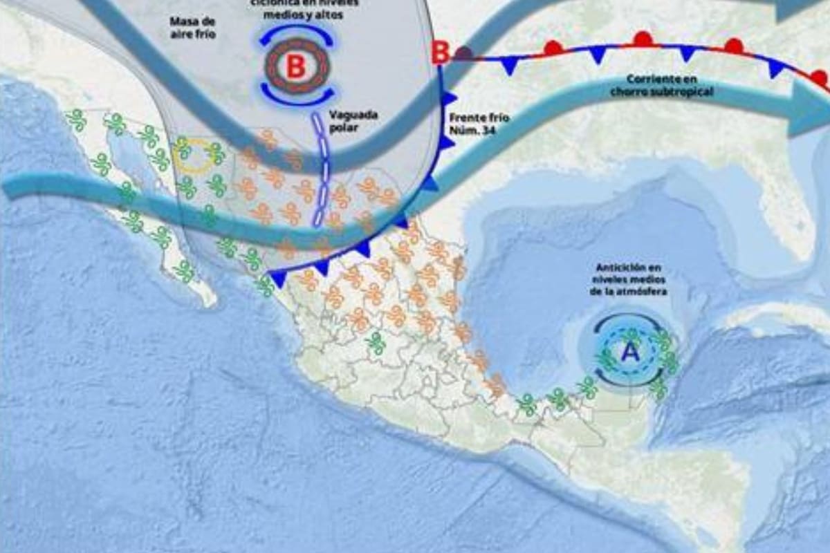 Frente Frío número 34: descenso de temperaturas en Sonora durante el fin de semana