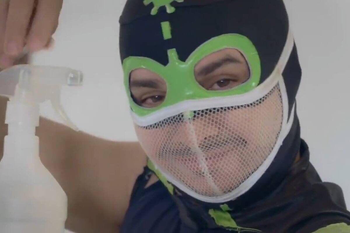 ¿Quieres sanitizar tu casa? ‘Lucho’ te enseña a preparar uno sin tanto gasto