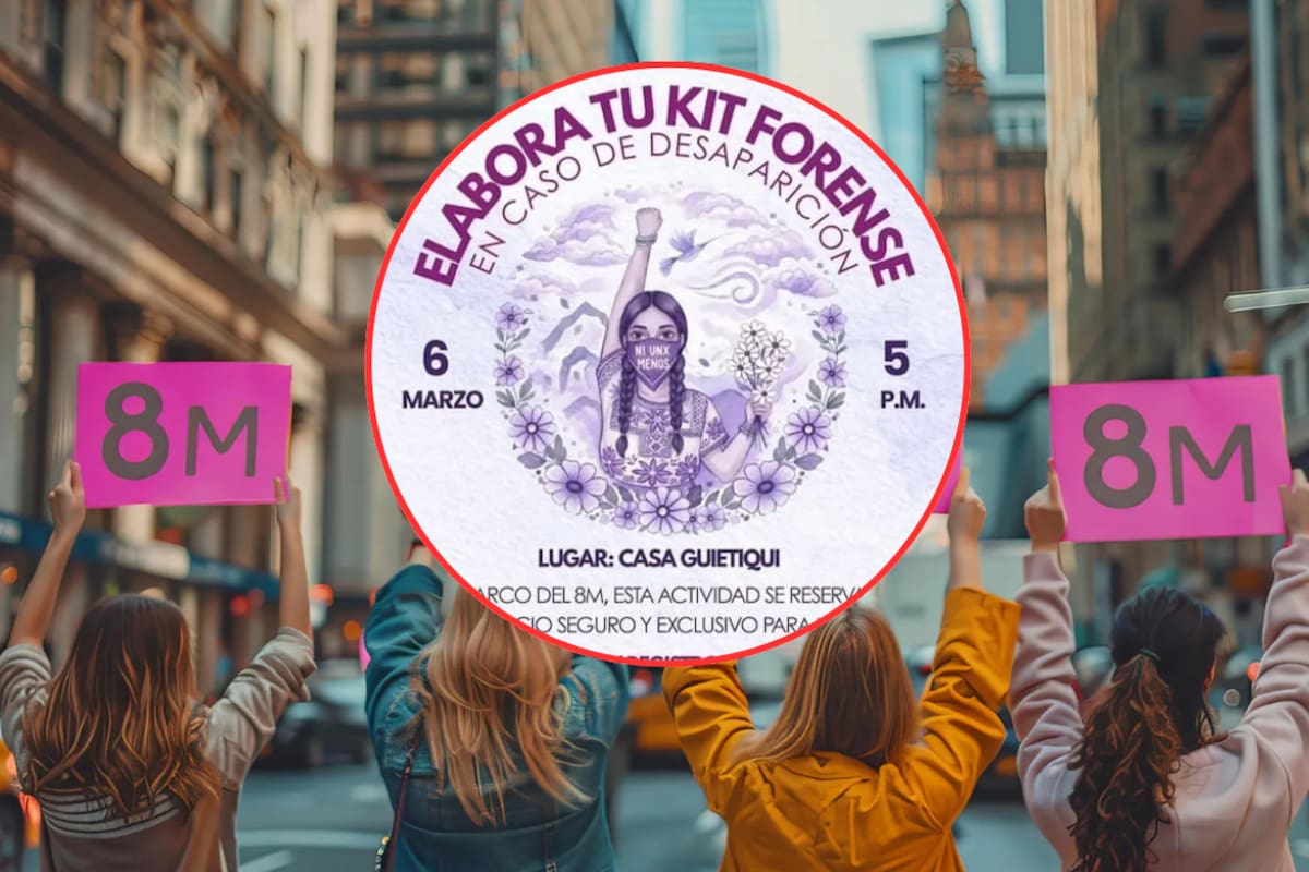 En Oaxaca, un taller para “elaborar kit forense en caso de desaparición” por el 8M generó críticas y terminó con la destitución de una funcionaria y la cancelación del evento