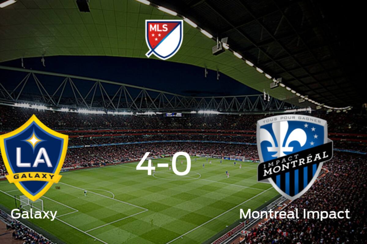 LA Galaxy consigue la victoria ante Montreal Impact con una goleada (4-0)