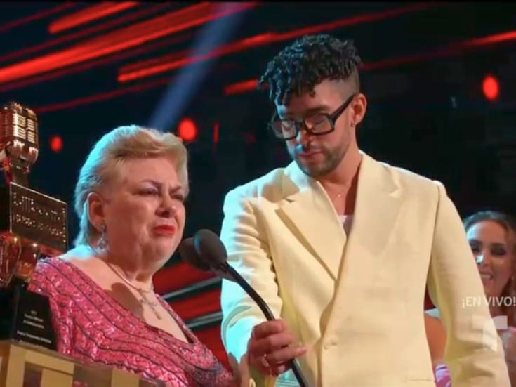 El día que Paquita la del Barrio llamó “inútil” a Bad Bunny en los Billboard Latin Music Awards 2021 (VIDEO)