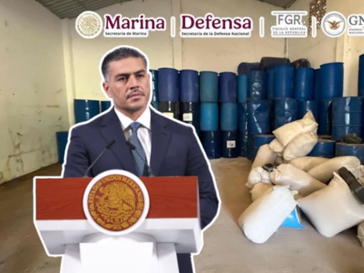 Golpe al narco en Guerrero: aseguran más de 12 toneladas de químicos para producir “Tusi” y metanfetaminas ligados a red de Inés Omar Coronel Aispuro cuñado del Chapo, informó Omar García Harfuch