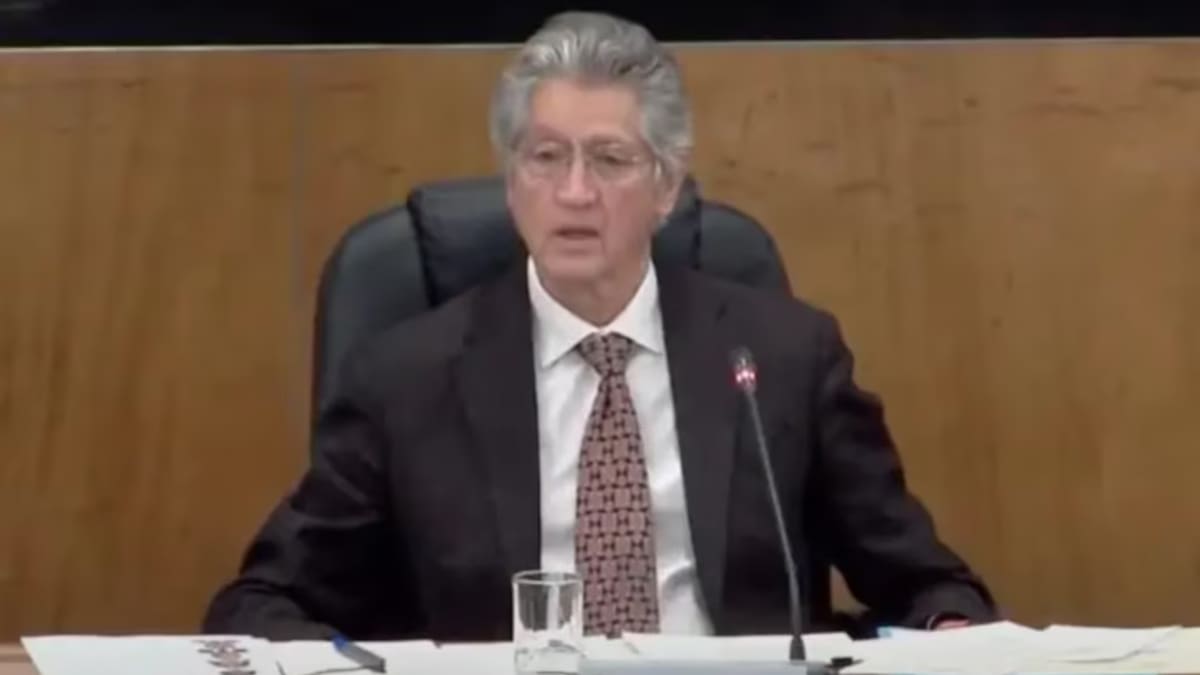 Fracisco Javier Rebolledo, juez de distrito que concendió un amparo a favor de los casinos Ganador Azteca, de Ricardo Salinas Pliego. | Crédito de la foto : X/@Perturbator