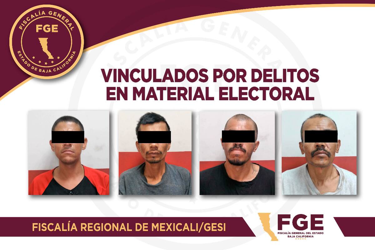 Elecciones: A proceso 4 de los detenidos por vandalizar casilla de la colonia Voluntad