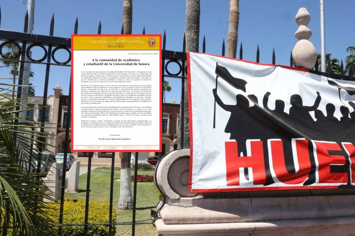 Huelga Unison: Rectoría pide a maestros iniciar clases online