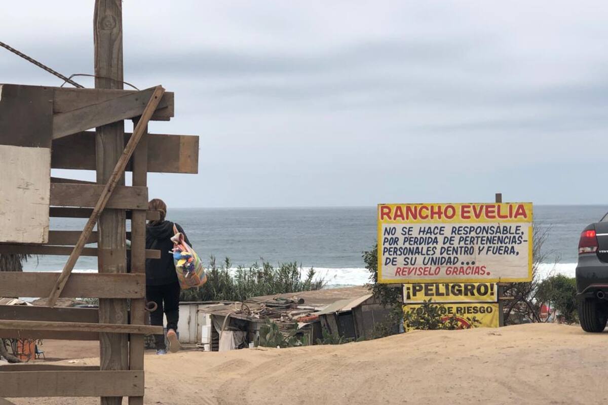 Alertan sobre corrientes de retorno en playas de Rosarito