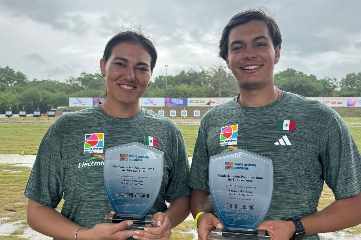 Alejandra Valencia es reconocida como la Mejor Arquera del continente en el 2024