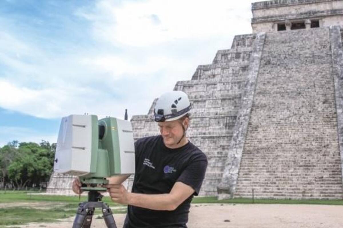 En 90%, la digitalización de Zona Arqueología de Chichén Itzá