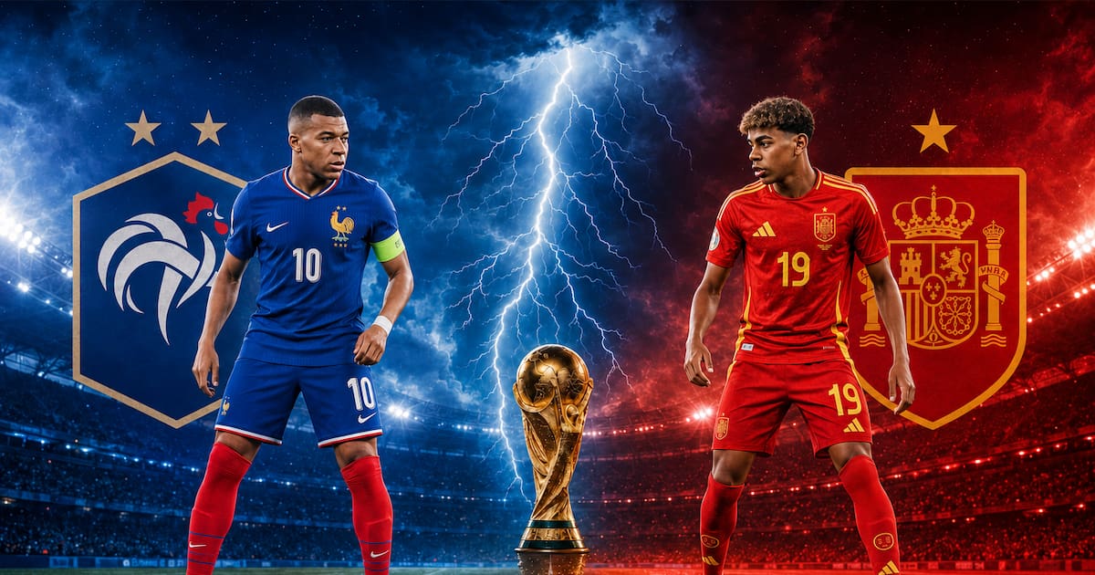 Francia vs. España: qué dicen los momios, quién es favorito y cuáles son los picks de apuestas para la semifinal del Mundial 2026