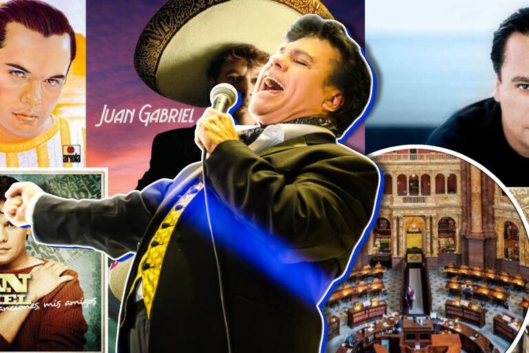 “Amor eterno” de Juan Gabriel es reconocido como tesoro cultural en la Biblioteca del Congreso de Estados Unidos. / Foto: Especial