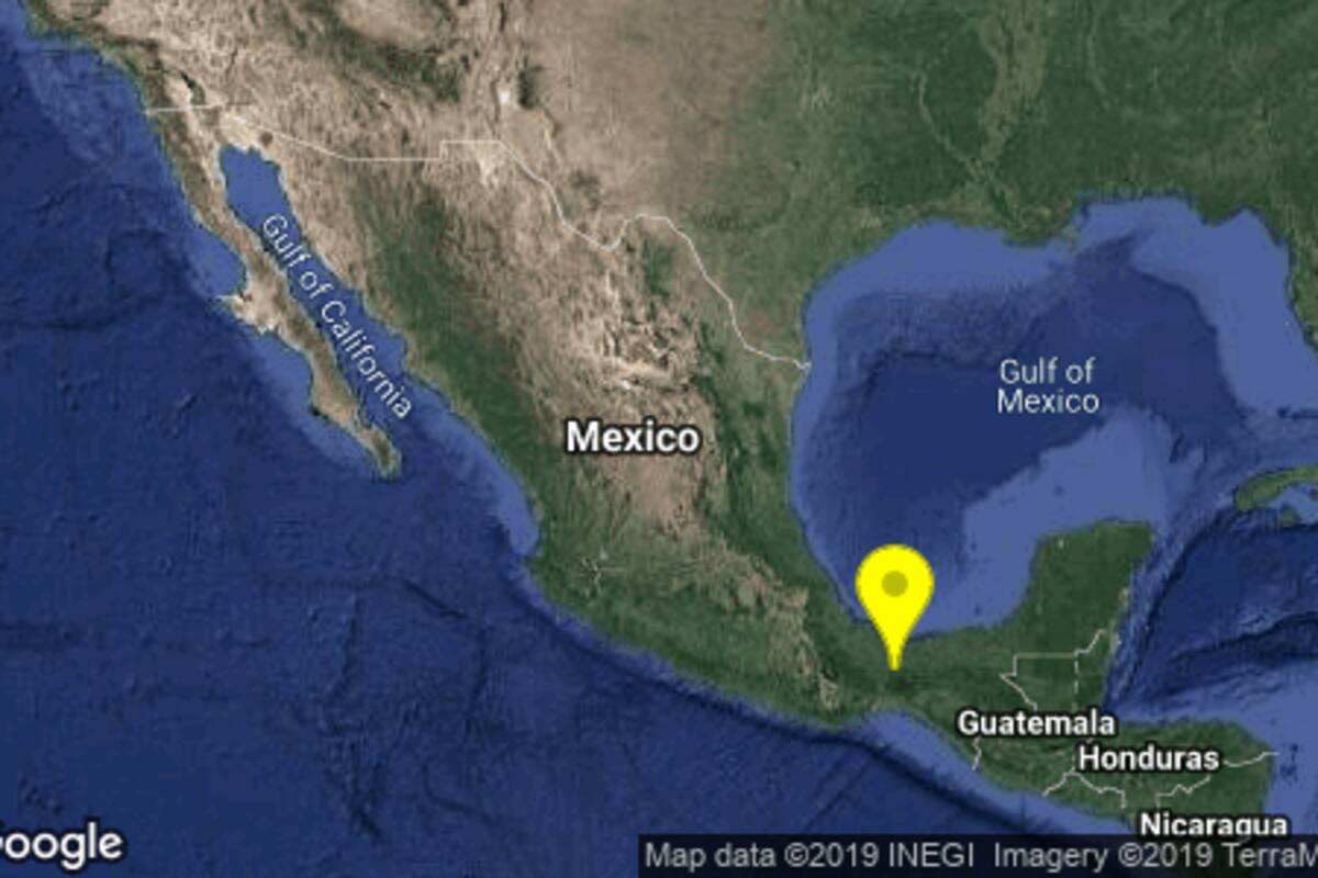 Ocurre sismo de 5.1 grados en Veracruz