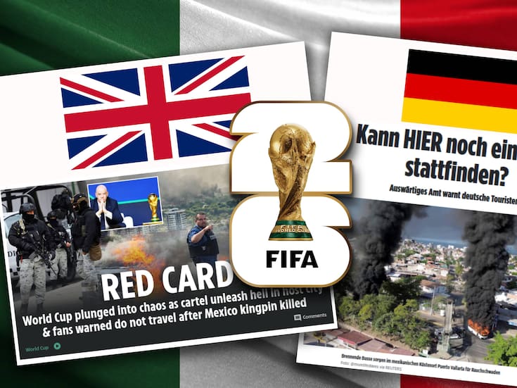 Medios deportivos internacionales reaccionan a la violencia en Jalisco: “¿Puede todavía celebrarse el Mundial 2026 en México?”