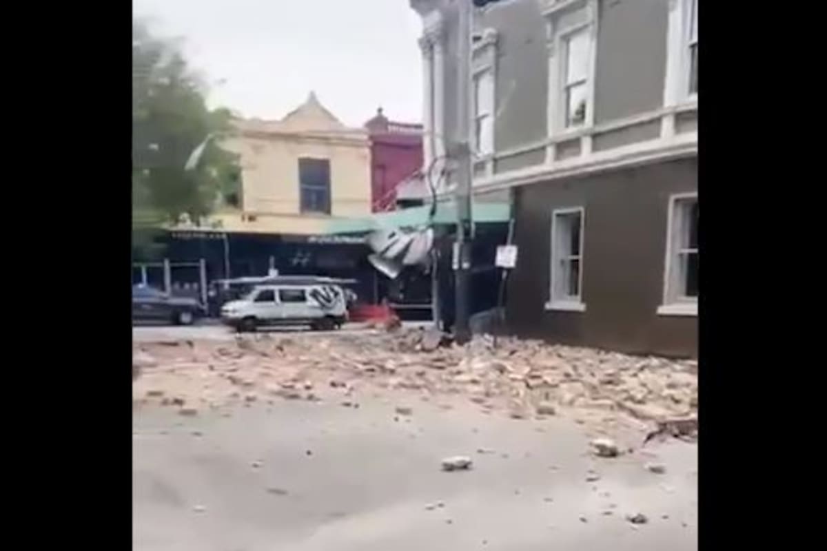 Australia: Primeras imágenes de los daños causados por un fuerte sismo