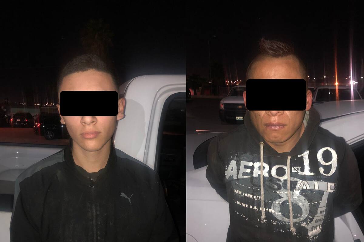 Aseguran a dos presuntos integrantes de célula del CAF en Tijuana
