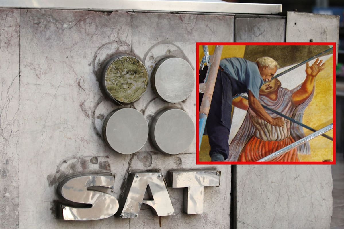 SAT rechaza pintura y ahora le estaría exigiendo un mural al artista Melchor Peredo, de 99 años, para pagar impuestos de 32 mil pesos tras 40 años de aplicar el ‘Pago en Especie’