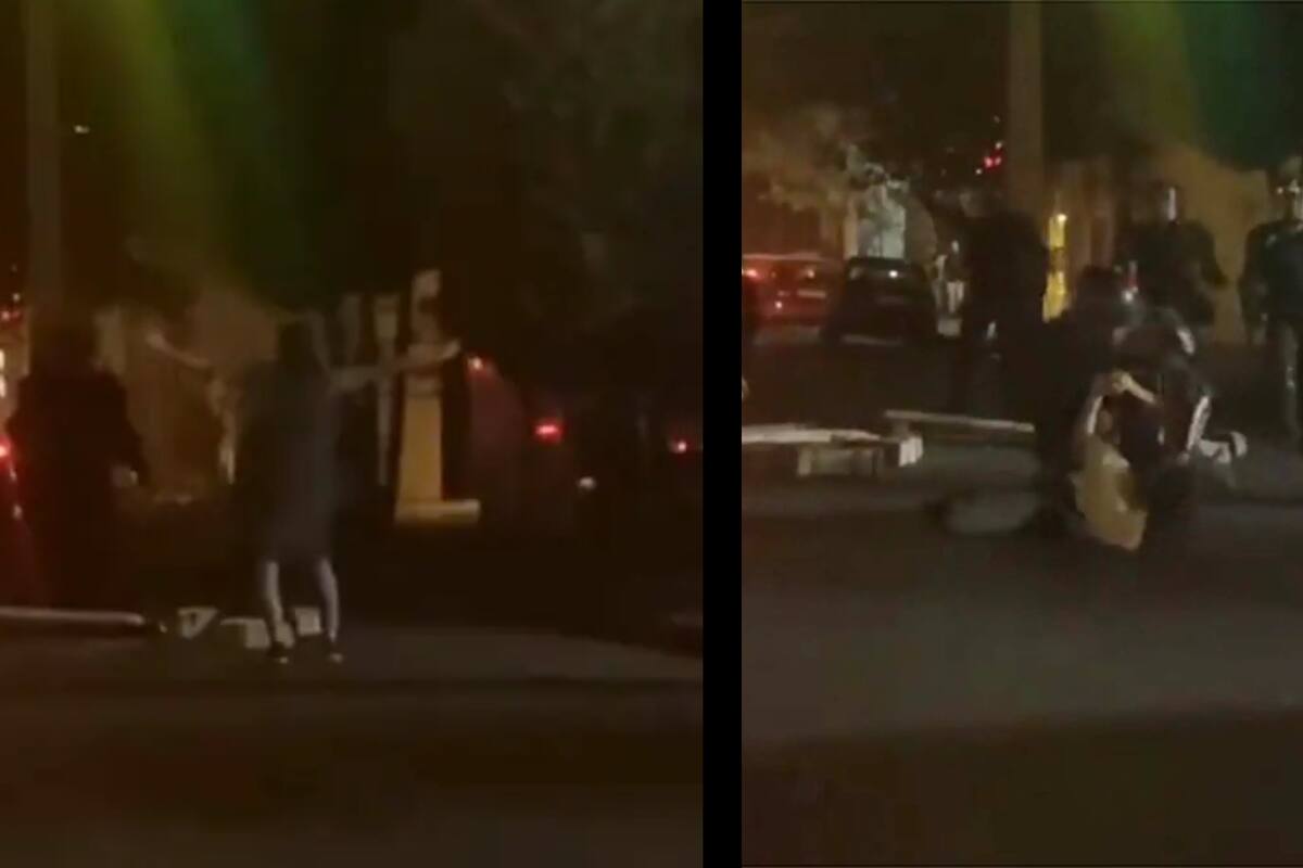 VIDEO: Terribles imágenes de joven iraní siendo golpeada por policías luego de quitarse el hiyab