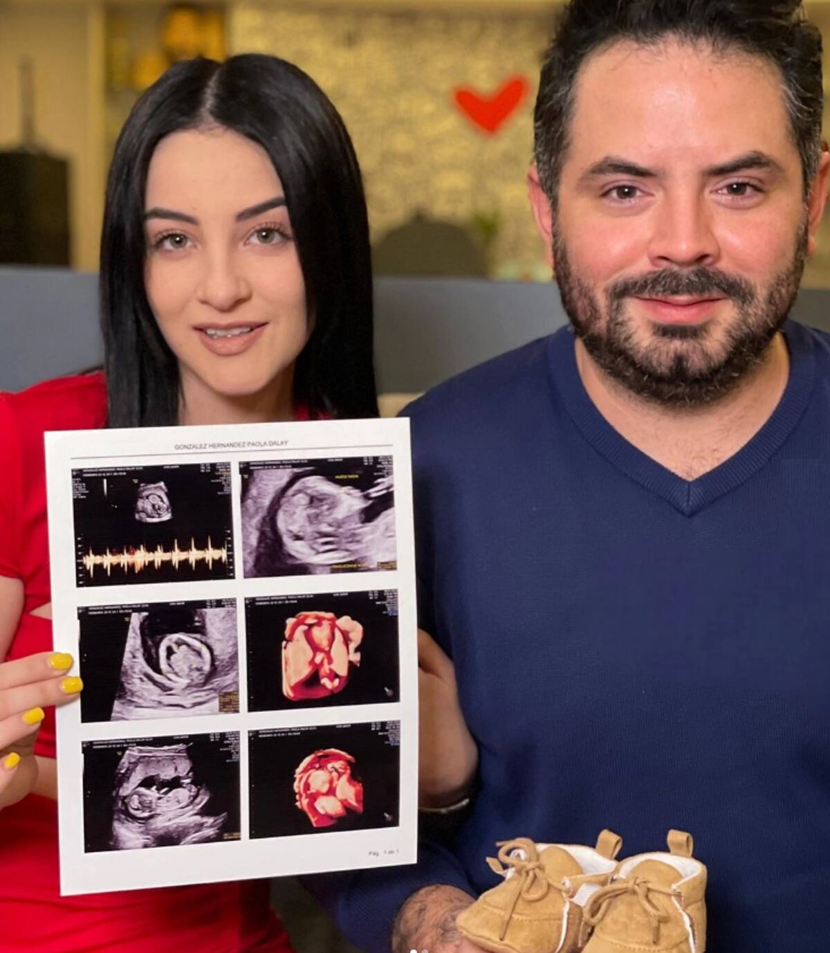 José Eduardo Derbez y Paola Dalay a pocos días de convertirse en padres.