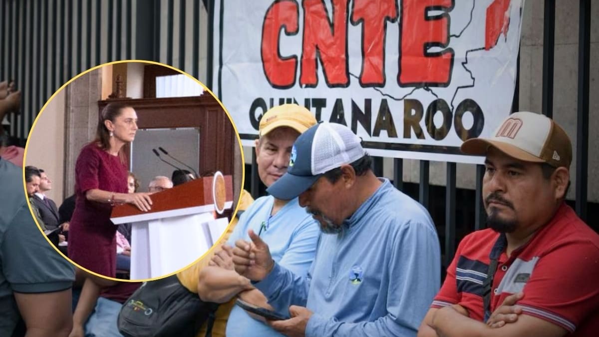 Sheinbaum descarta reunirse con la CNTE y deja negociación en Segob y SEP ante bloqueos en CDMX antes del Mundial 2026