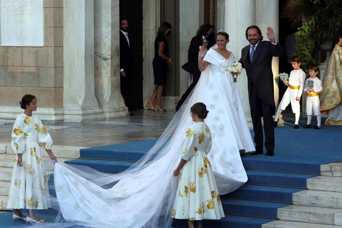 Fotos: Grecia celebra su primera boda real en más de 50 años
