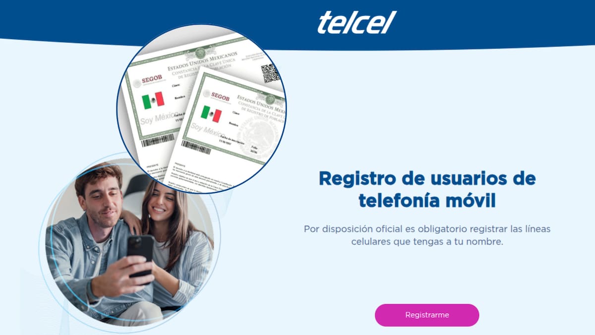 Telcel activa registro obligatorio de líneas celulares con CURP: guía completa. Foto: Captura de pantalla, Telcel