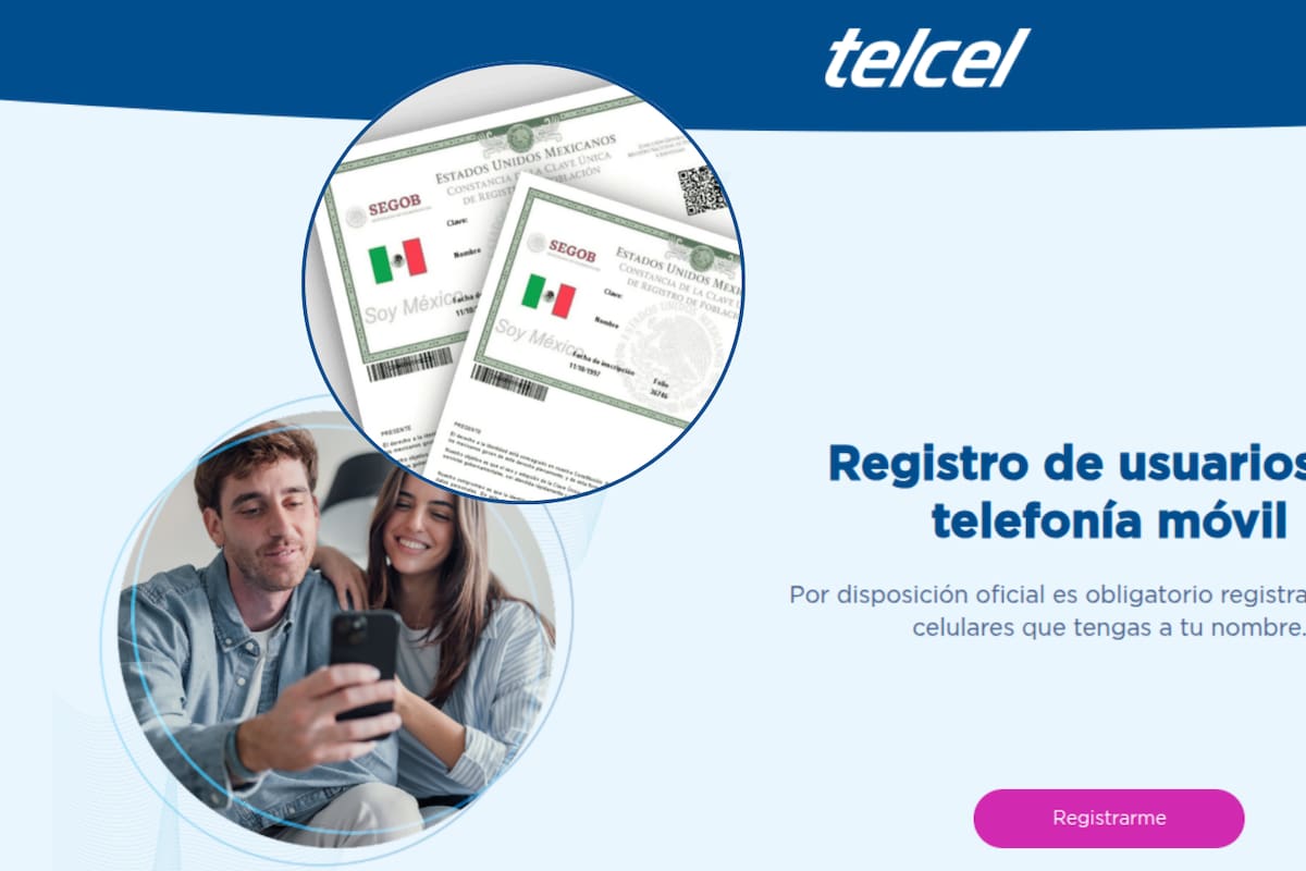 ¡Evita el bloqueo de tu celular! Así puedes realizar el registro obligatorio de tu línea Telcel con tu CURP