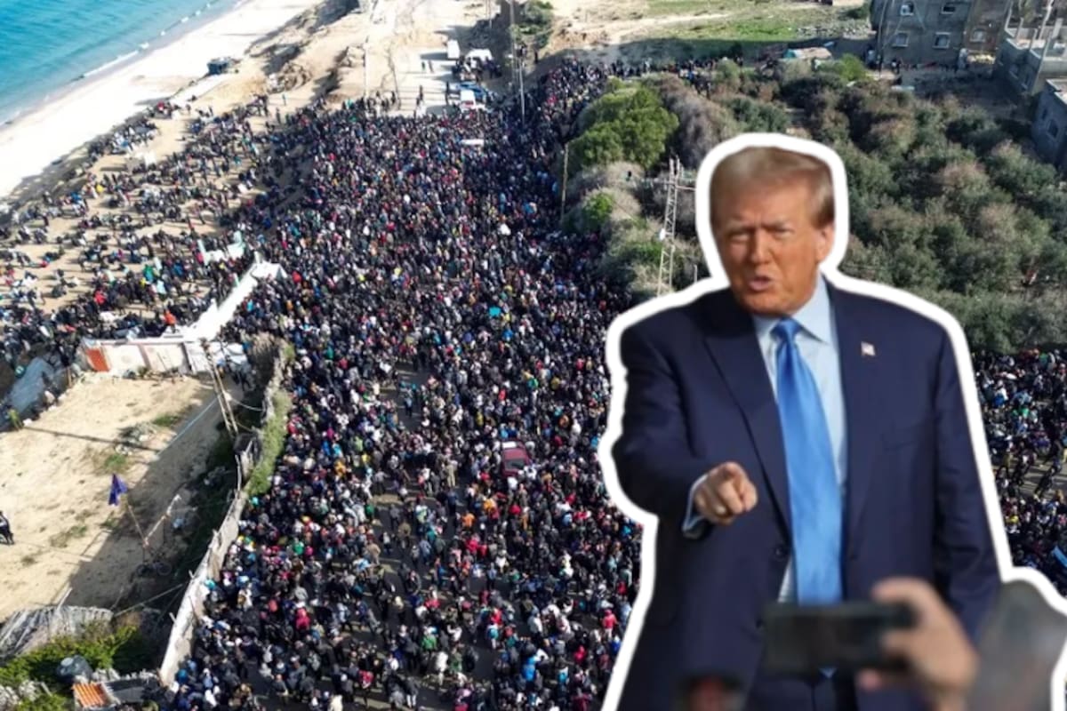 Trump propone reubicar a palestinos de Gaza en Egipto y Jordania, pero enfrenta rechazo internacional