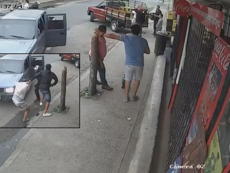Intento de secuestro en plena vía pública termina en tiroteo