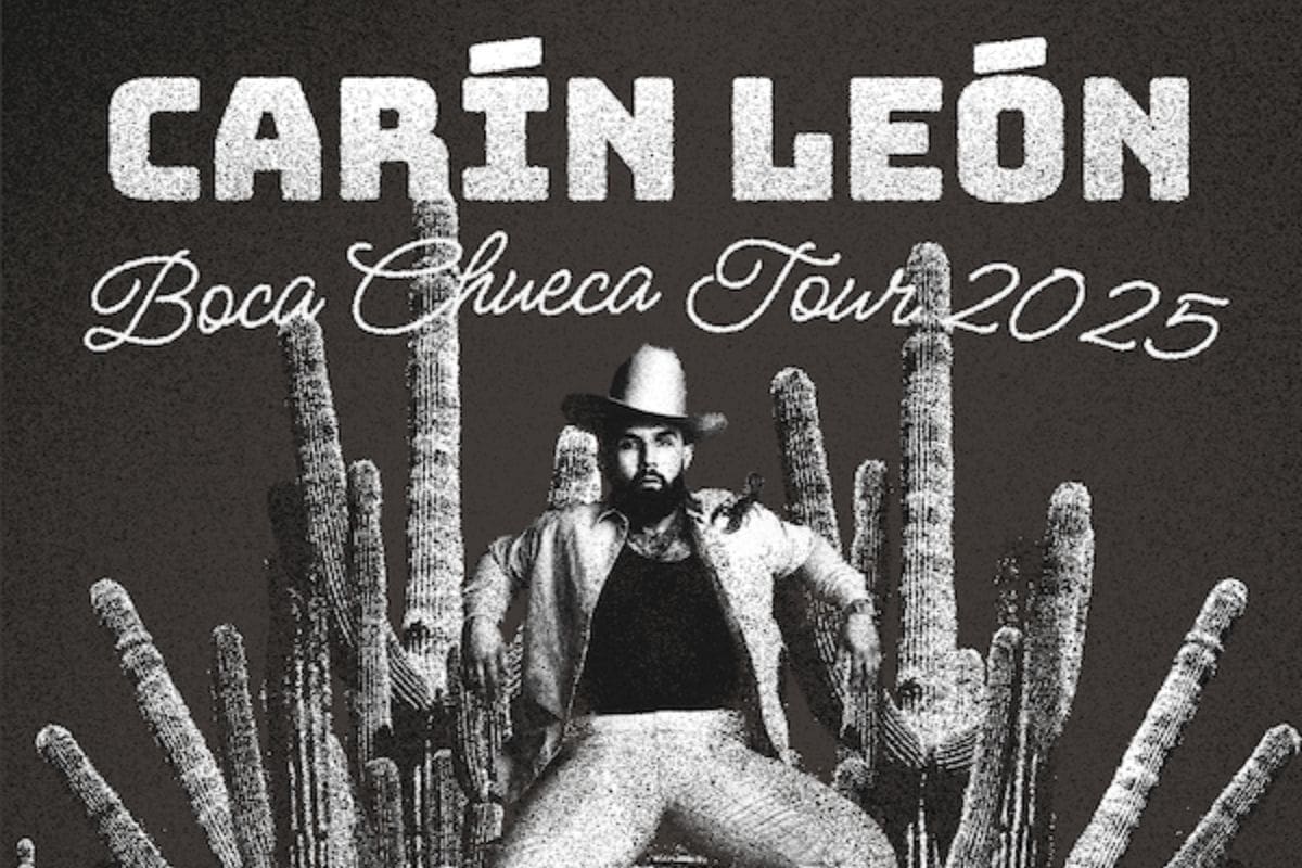 Carín León anuncia gira por Europa y un gran show en Las Vegas