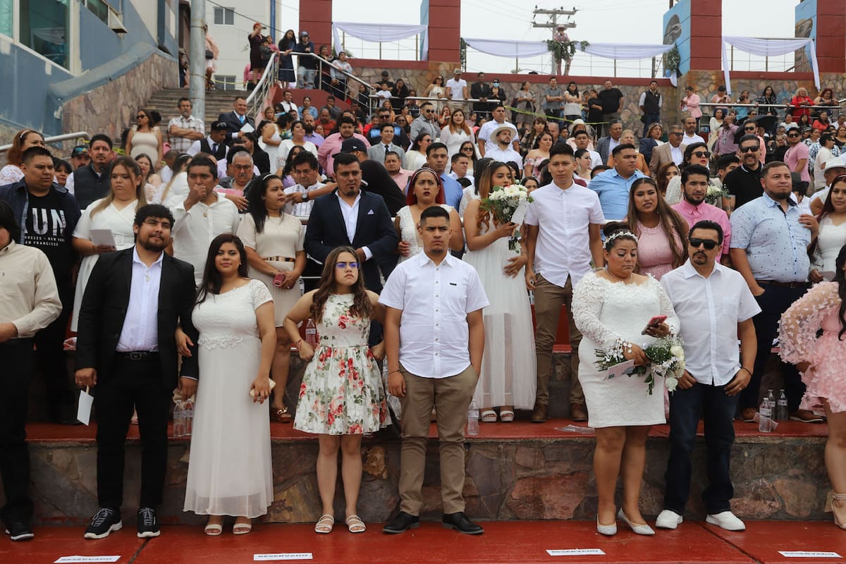 Registro Civil espera superar meta de parejas para bodas colectivas en Tijuana