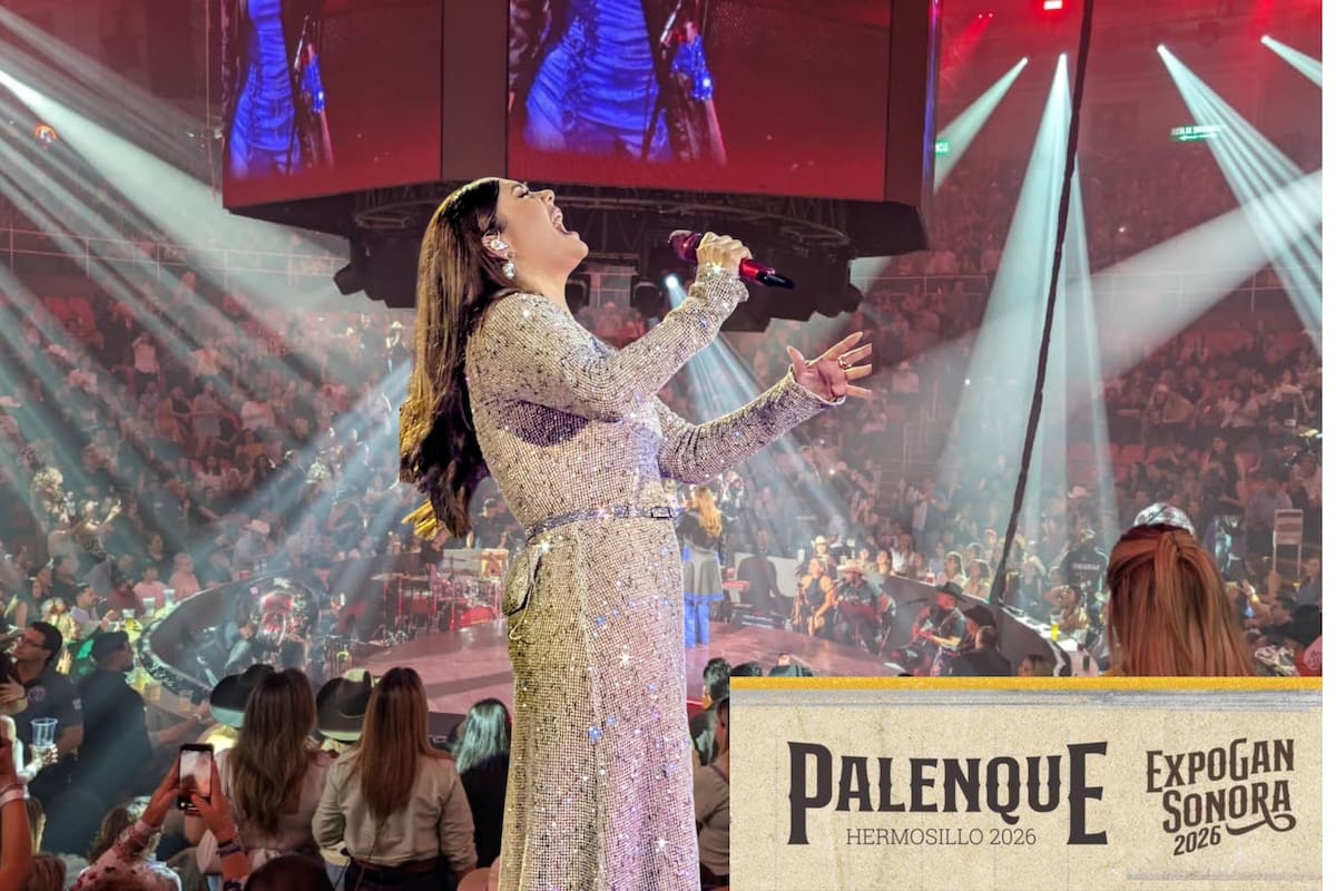 Yuridia logra otro lleno total en el Palenque de la Expogan Sonora 2026 y desata emociones; fans cantan, lloran y se entregan
