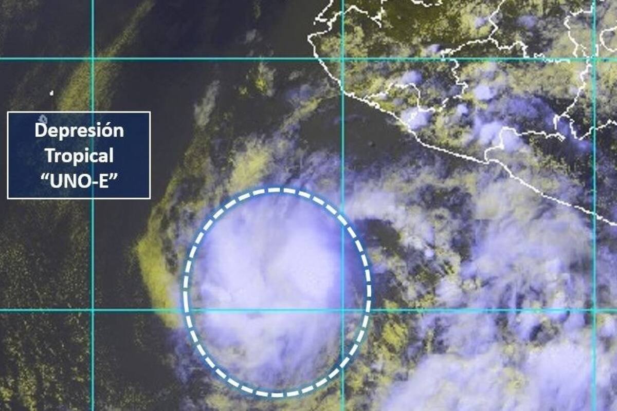 Se forma primer ciclón tropical en el Pacífico