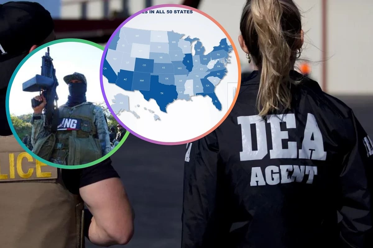 DEA identifica al CJNG y CDS como principales objetivos en la lucha contra el narcotráfico