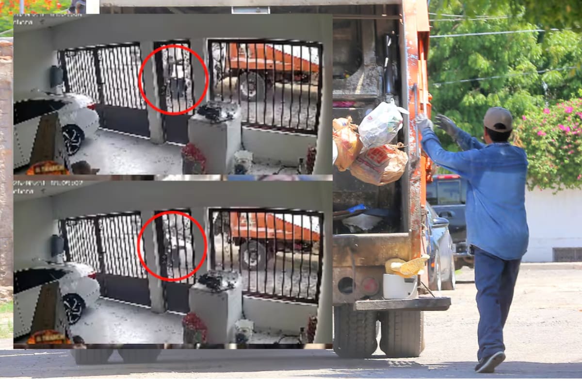 Trabajador de Servicios Públicos resulta lesionado al ser golpeado por la concha metálica de un camión recolector de basura en Puerta Real