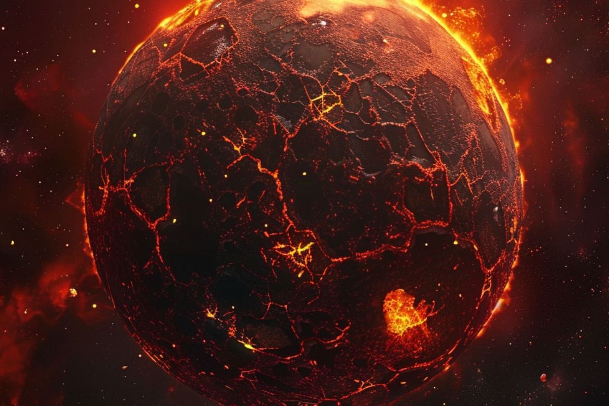 Planeta rojo habitable con actividad volcánica intensa es descubierto por cienfíticos