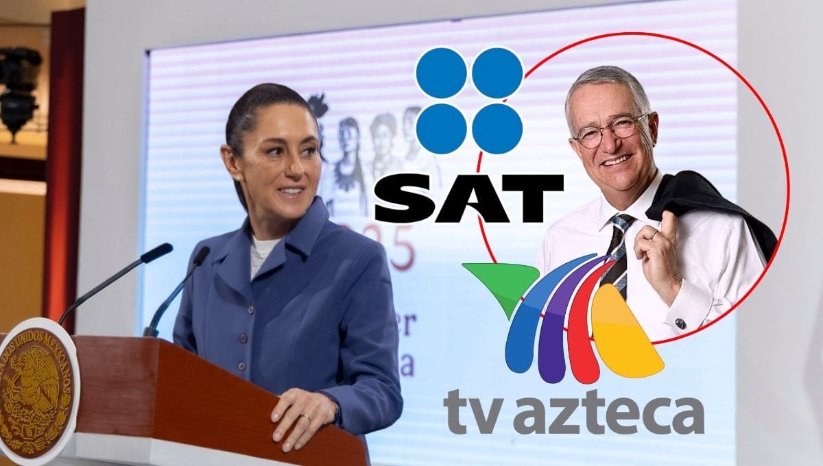 La presidenta Claudia Sheinbaum confirmó que TV Azteca no recibe publicidad oficial porque debe impuestos.