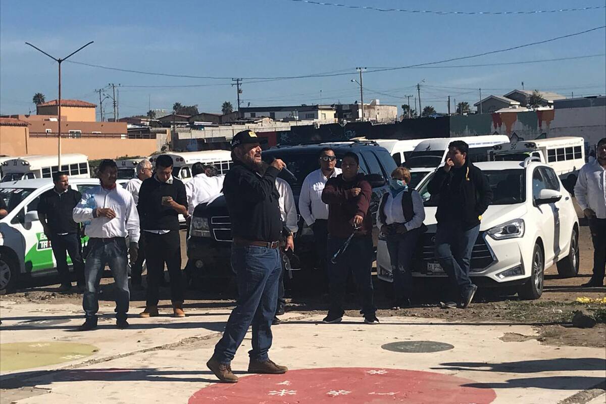 Exigen transportistas de Rosarito cumpla gobierno promesas