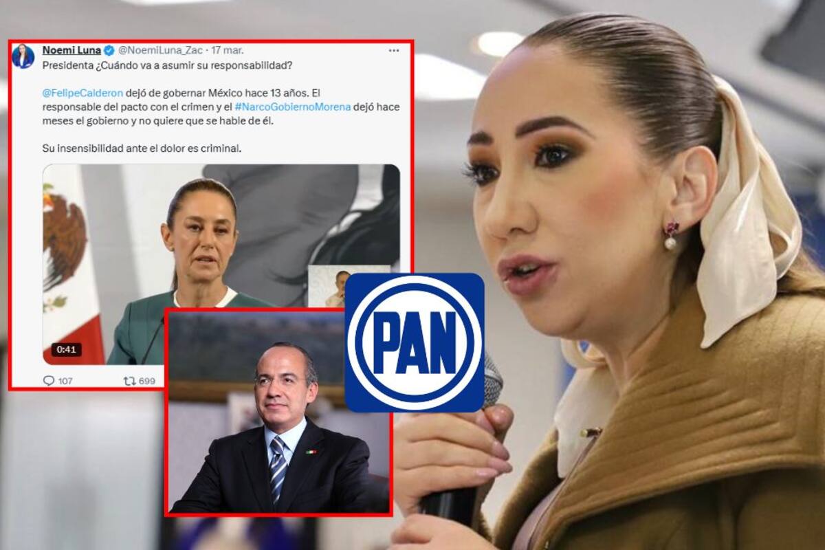 “Calderón dejó de gobernar hace 13 años”: PAN exige a Sheinbaum asumir la responsabilidad por desapariciones