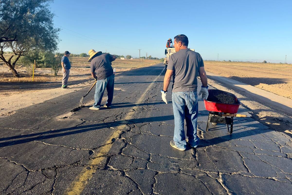 Destinará Estado 50 mdp para bacheo en Mexicali y el Valle