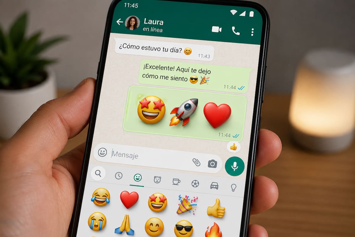 Los emojis de WhatsApp dejarán el diseño plano gracias a Android 17: Google confirma una biblioteca 3D que llegará de forma gradual a millones de usuarios